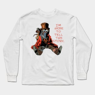 The Christmas Carol - Im here to tell the story Long Sleeve T-Shirt